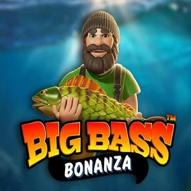 Slots logo of Big Bass Bonanza from Pragmatic Play at Instaspin Casino