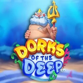 Dorks of the Deep slot logo by Hacksaw Gaming at Instaspin CasinoDorks of the Deep