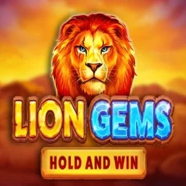 Lion Gems Hold and Win slot logo by Playson at Instaspin CasinoLion Gems Hold and Win