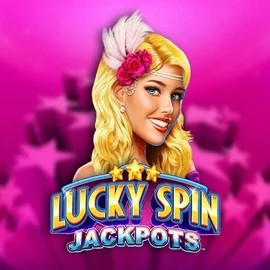Lucky Spin Jackpots online game logo by Novomatic on instasspin.co.nl