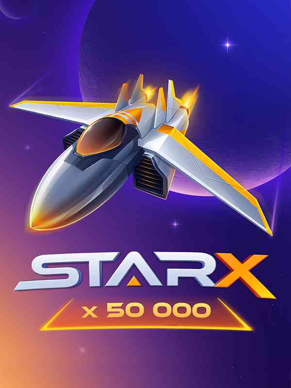 Logo of StarX from 100HP Gaming at Instaspin Casino