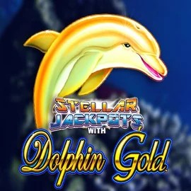 Dolphin Gold with Stellar Jackpots casino game by Lightning Box Game – featured logo at Instaspin Casino